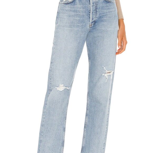 Agolde - Mid Rise Loose - Distressed - Picture 4 of 7